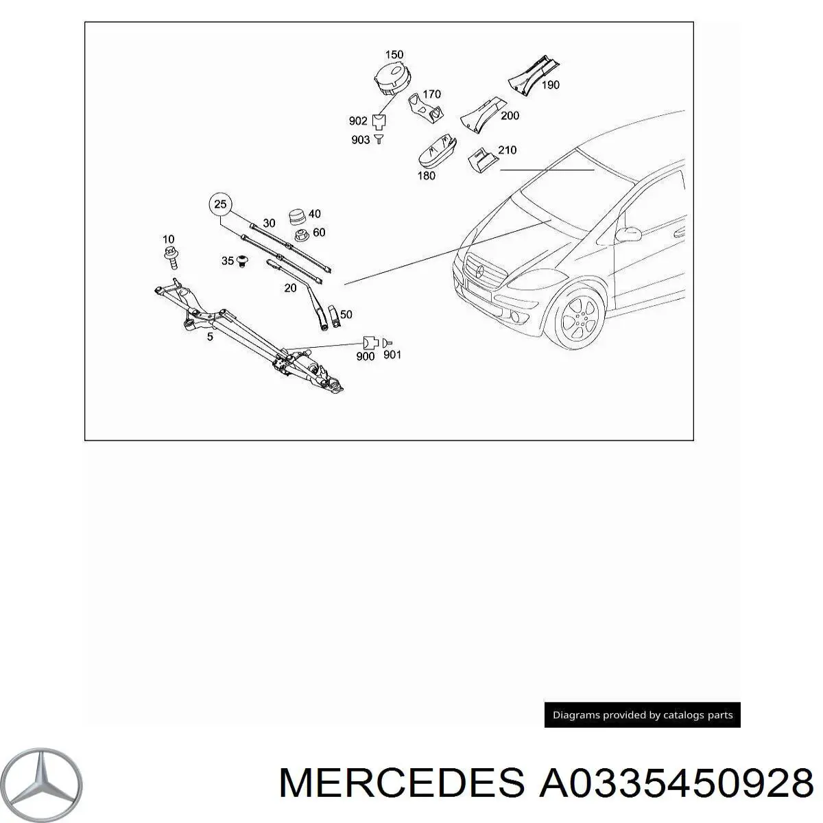 A0335450928 Mercedes 
