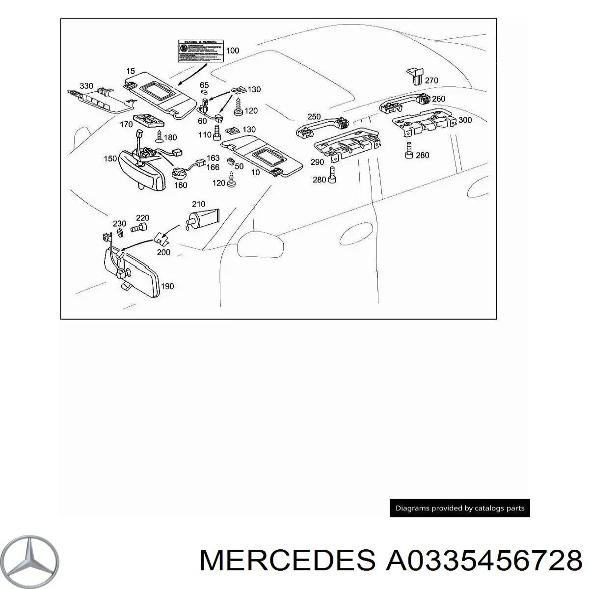  Mercedes A0335456728 ціна, від 1.58 USD