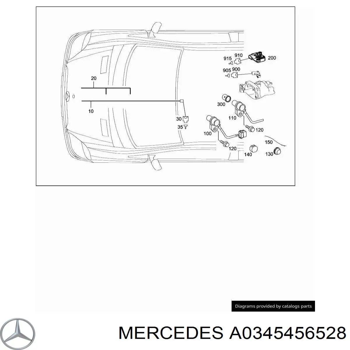 A0085455426 Mercedes Пін (наконечник) дроту
