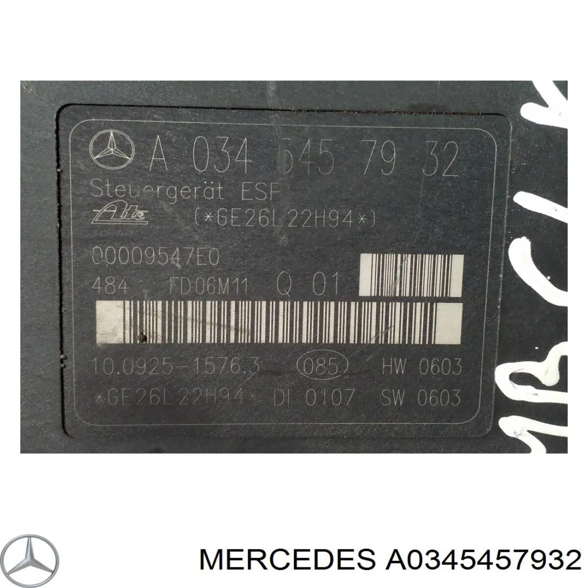  Mercedes A0345457932
