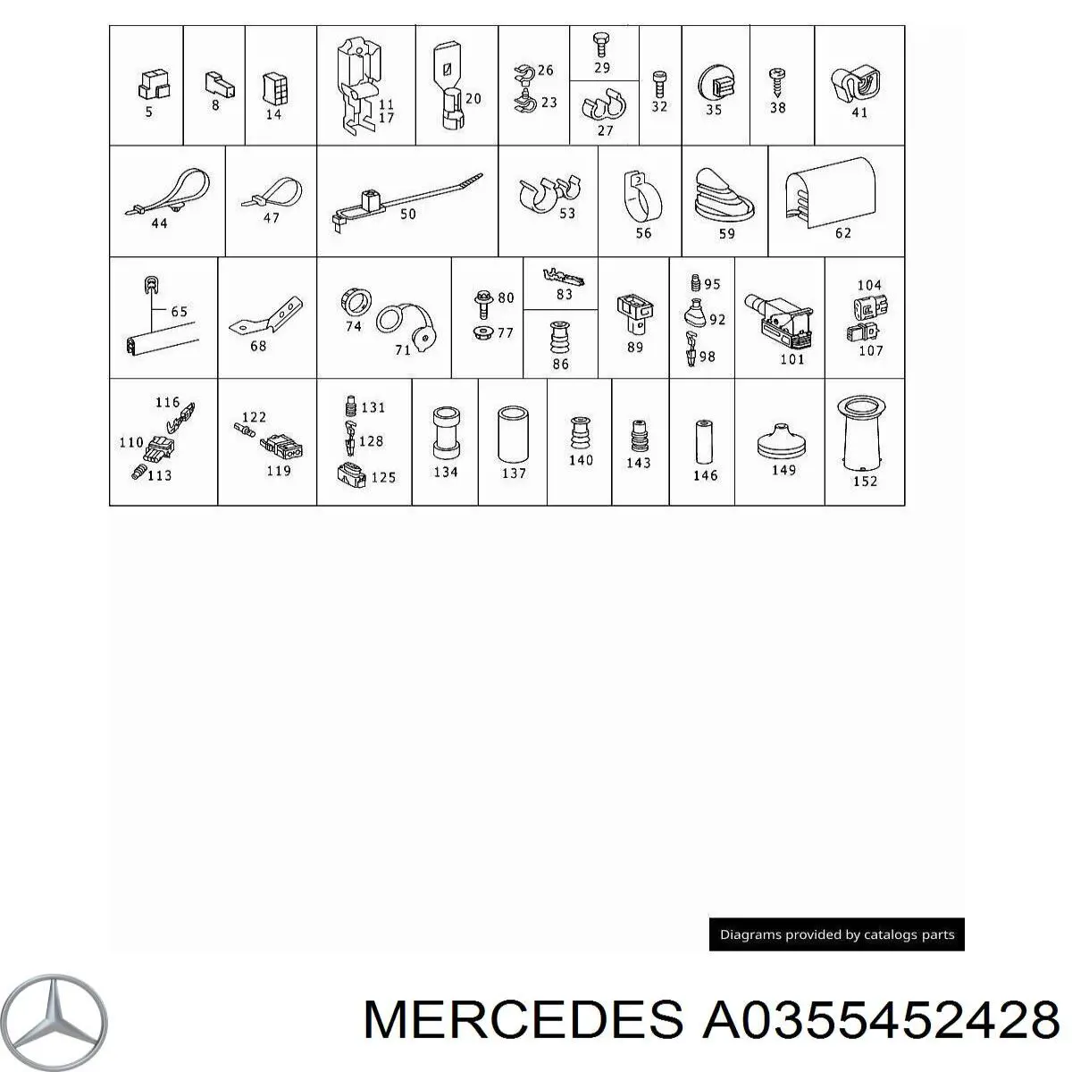 Купити A0355452428 Mercedes 