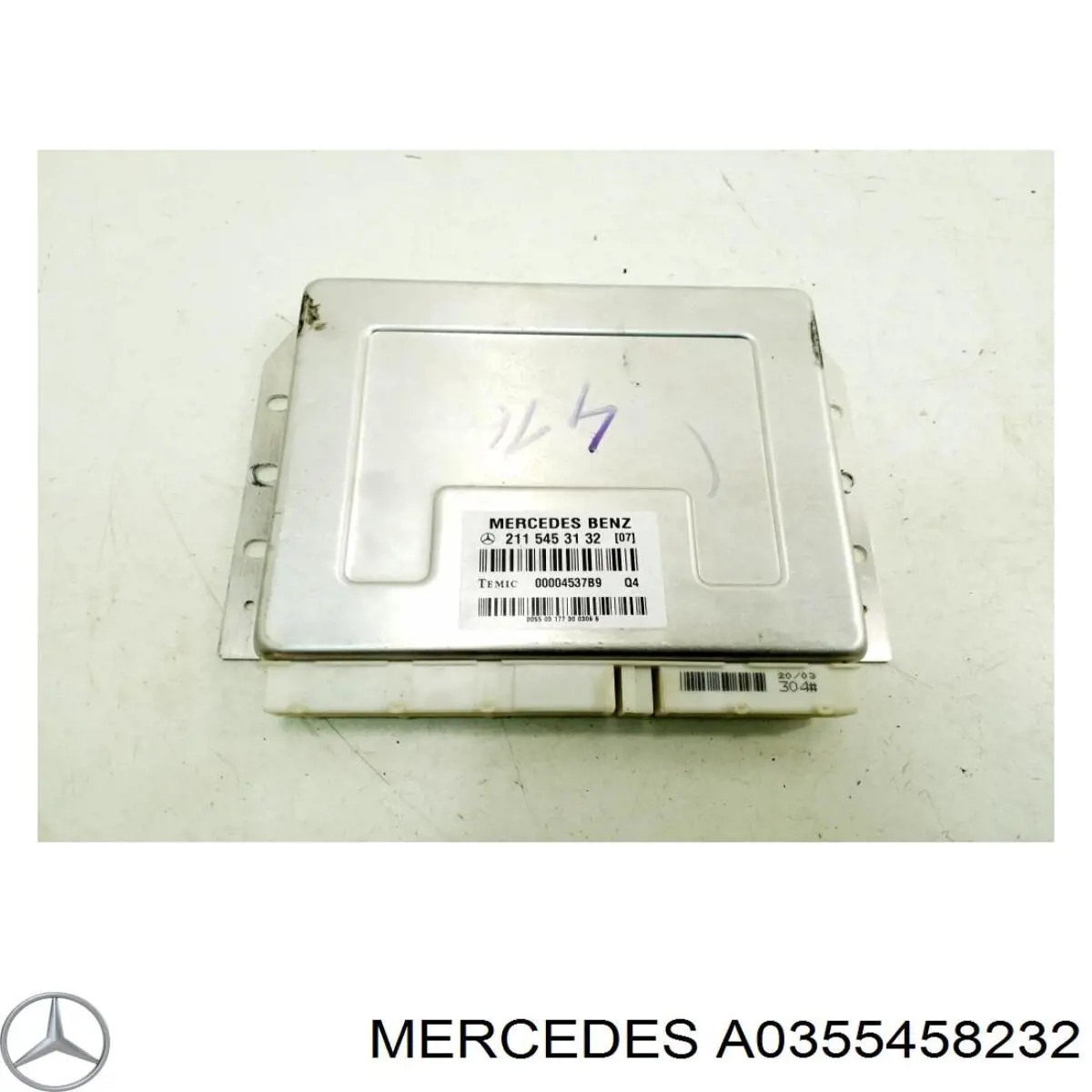 A0355458232 Mercedes Блок управління пневмопідвіскою