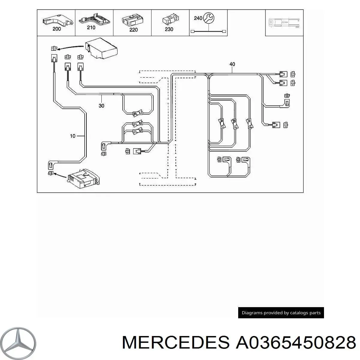 A0365450828 Mercedes 