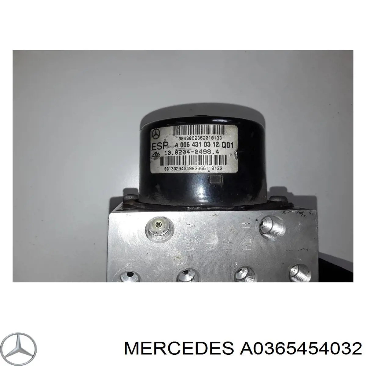 Купити A0365454032 Mercedes Гідроблок АБС