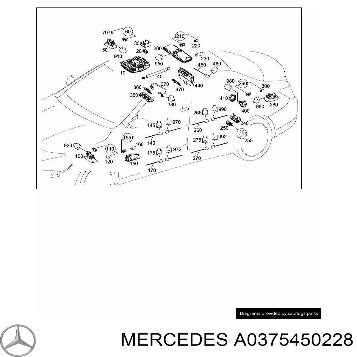 A0375450228 Mercedes 