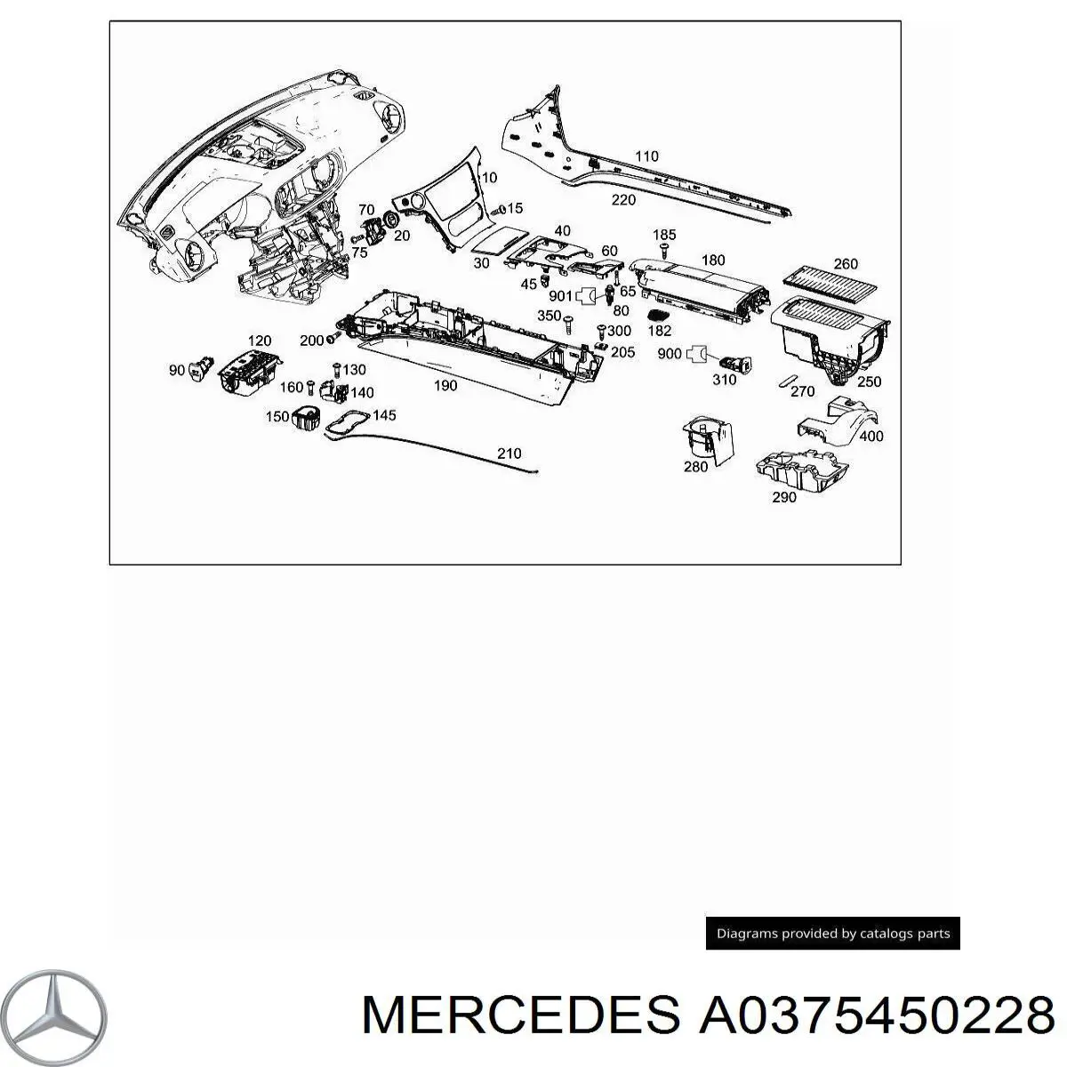  Mercedes A0375450228 ціна, від 1.27 USD