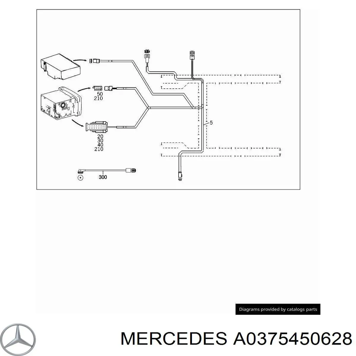 A0375450628 Mercedes 