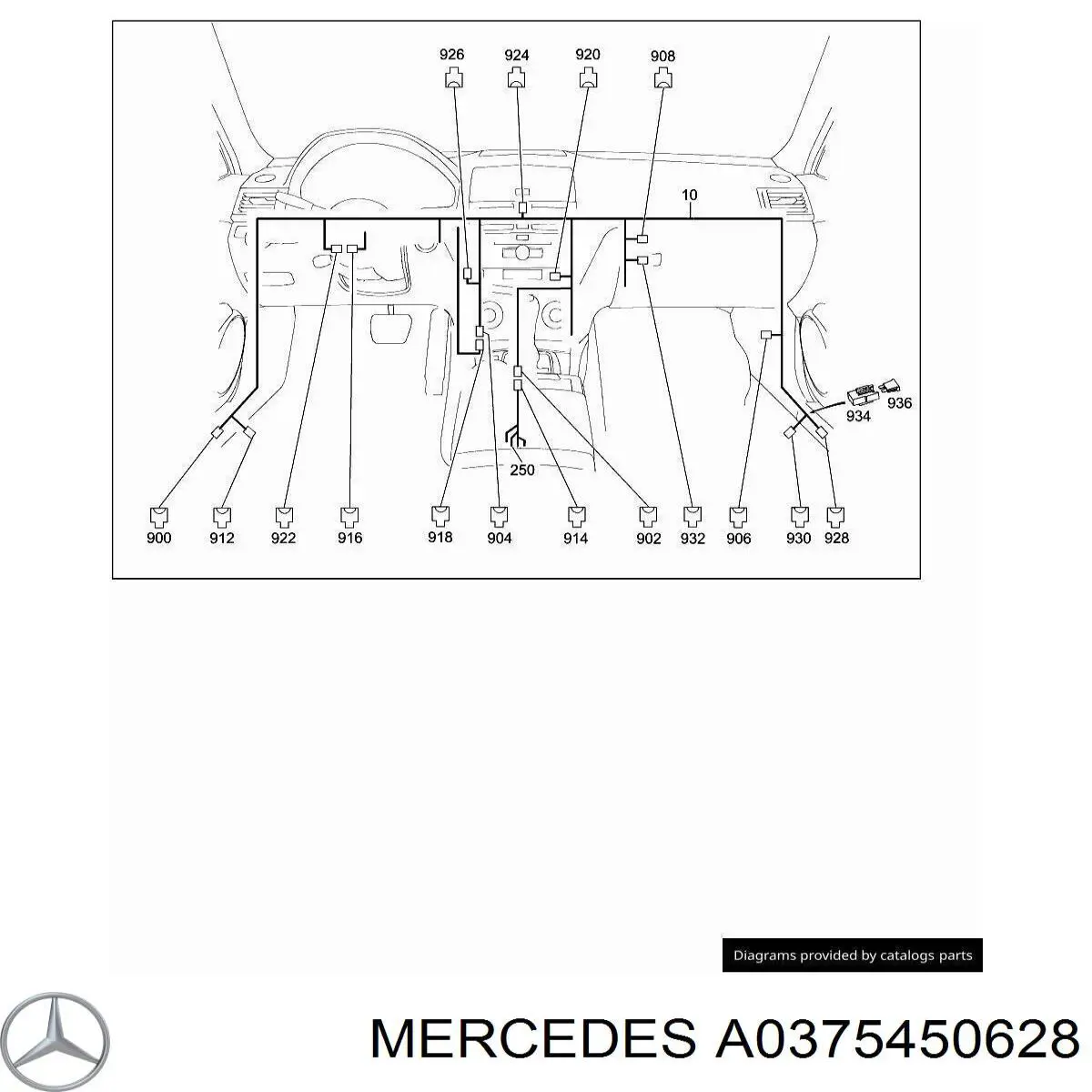  Mercedes A0375450628 ціна, від 1.27 USD