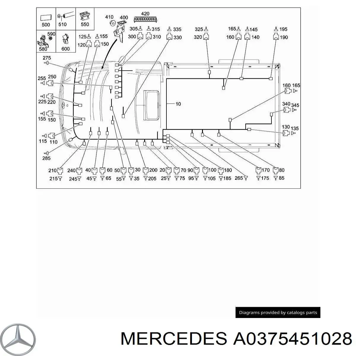 A0375451028 Mercedes 