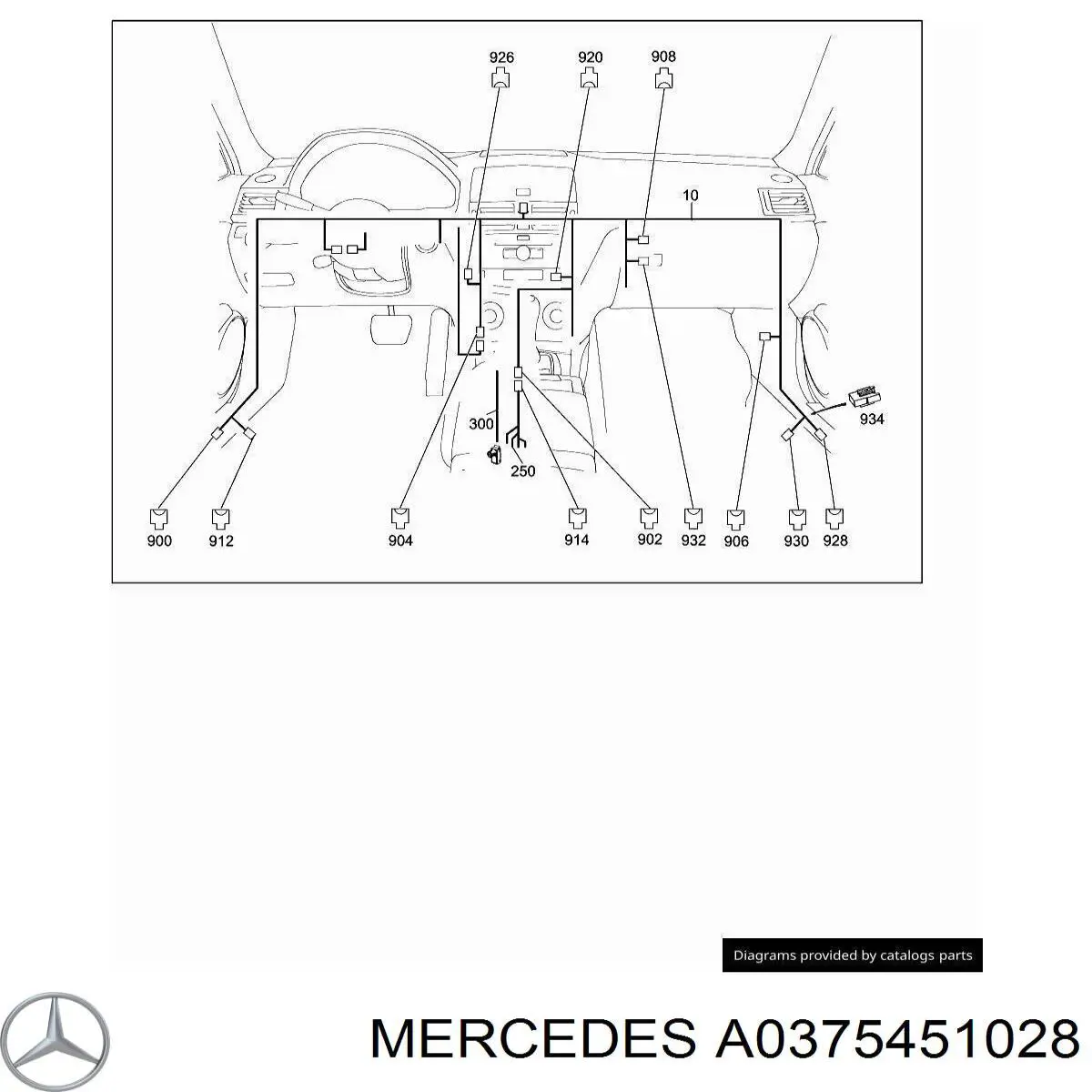 Mercedes A0375451028 ціна, від 2.81 USD
