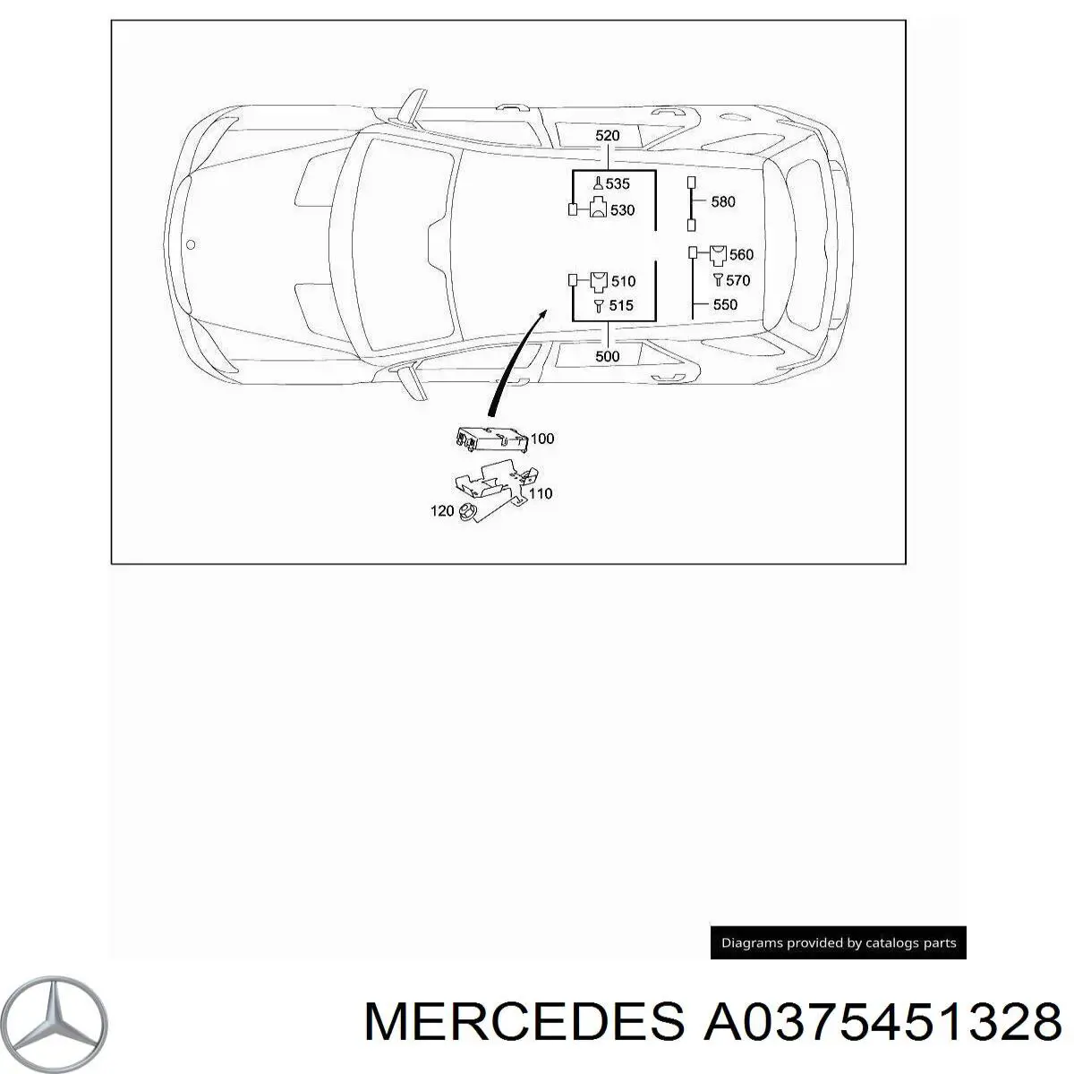A0375451328 Mercedes 