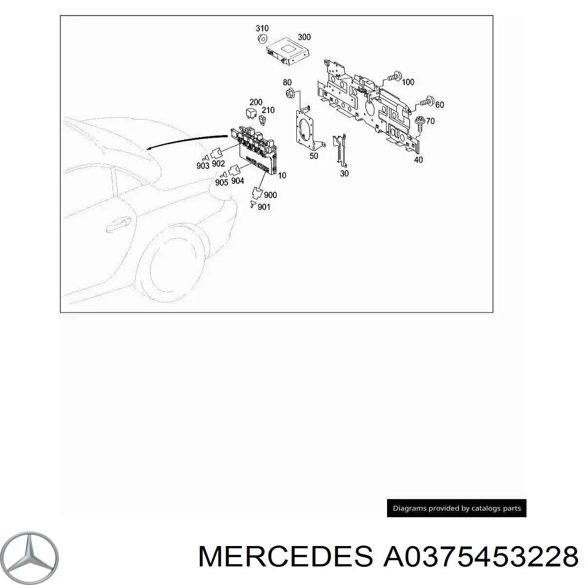 Купити A0375453228 Mercedes 
