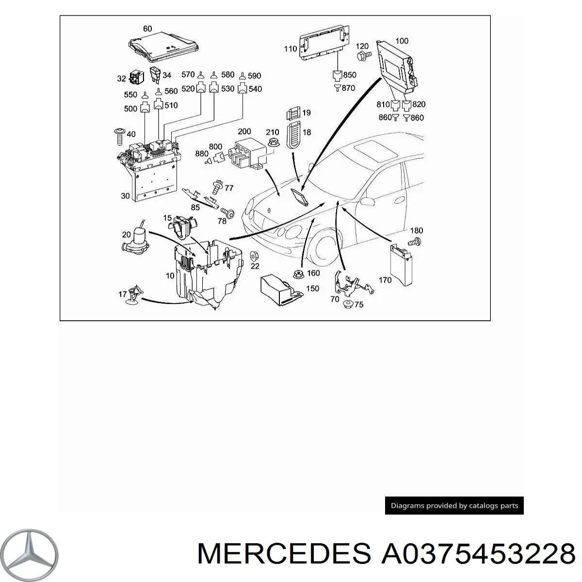 A0375453228 Mercedes 