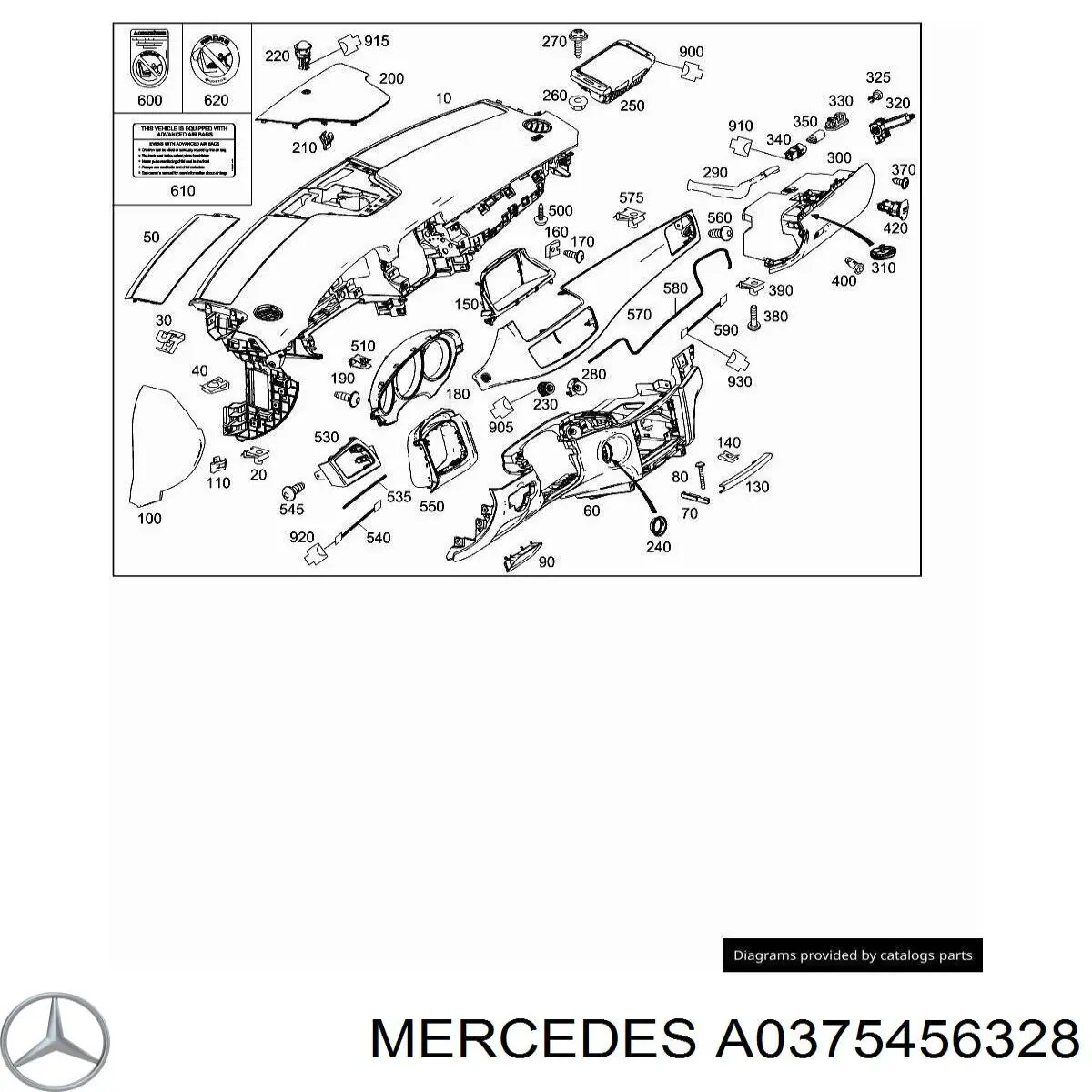  Mercedes A0375456328