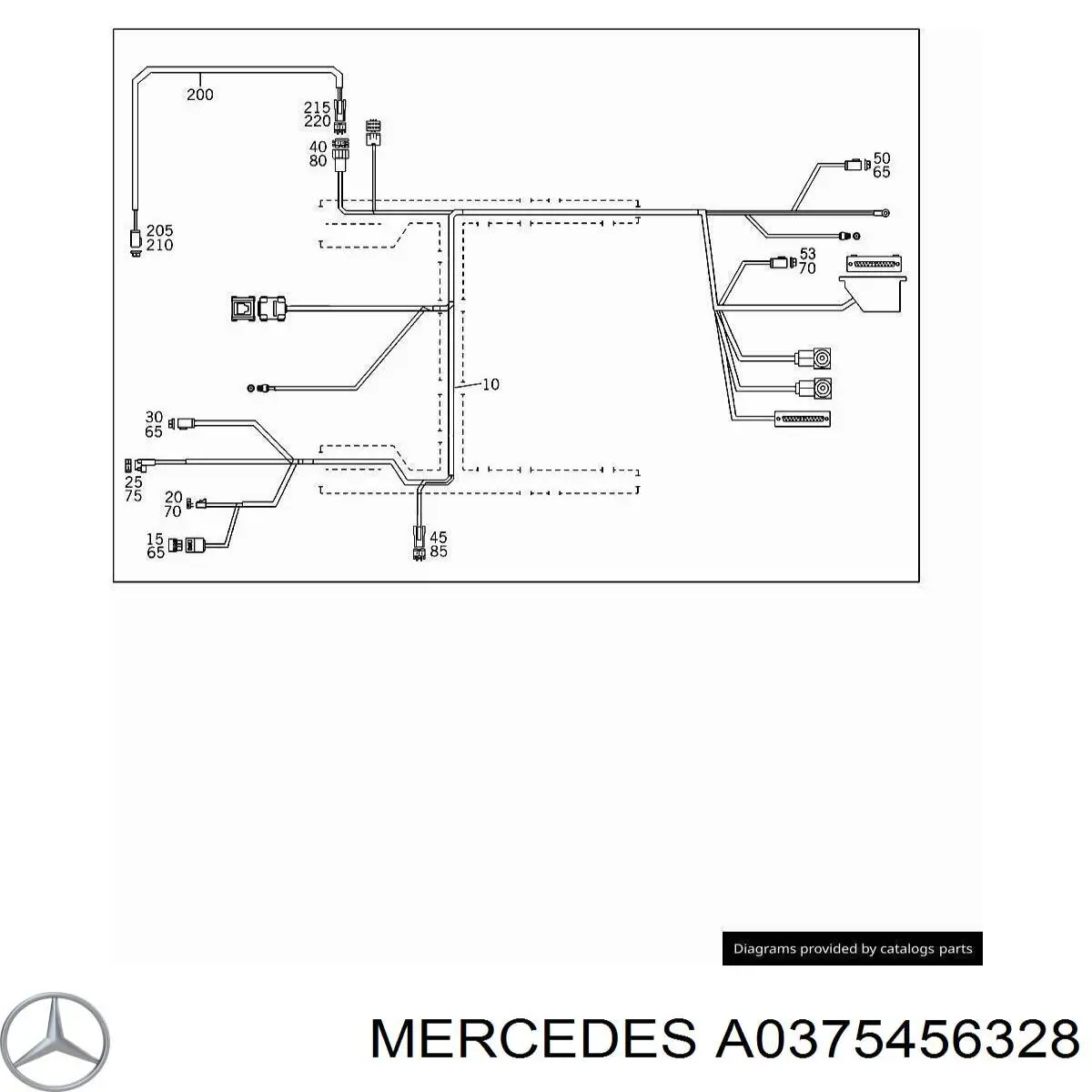  Mercedes A0375456328 ціна, від 6.33 USD