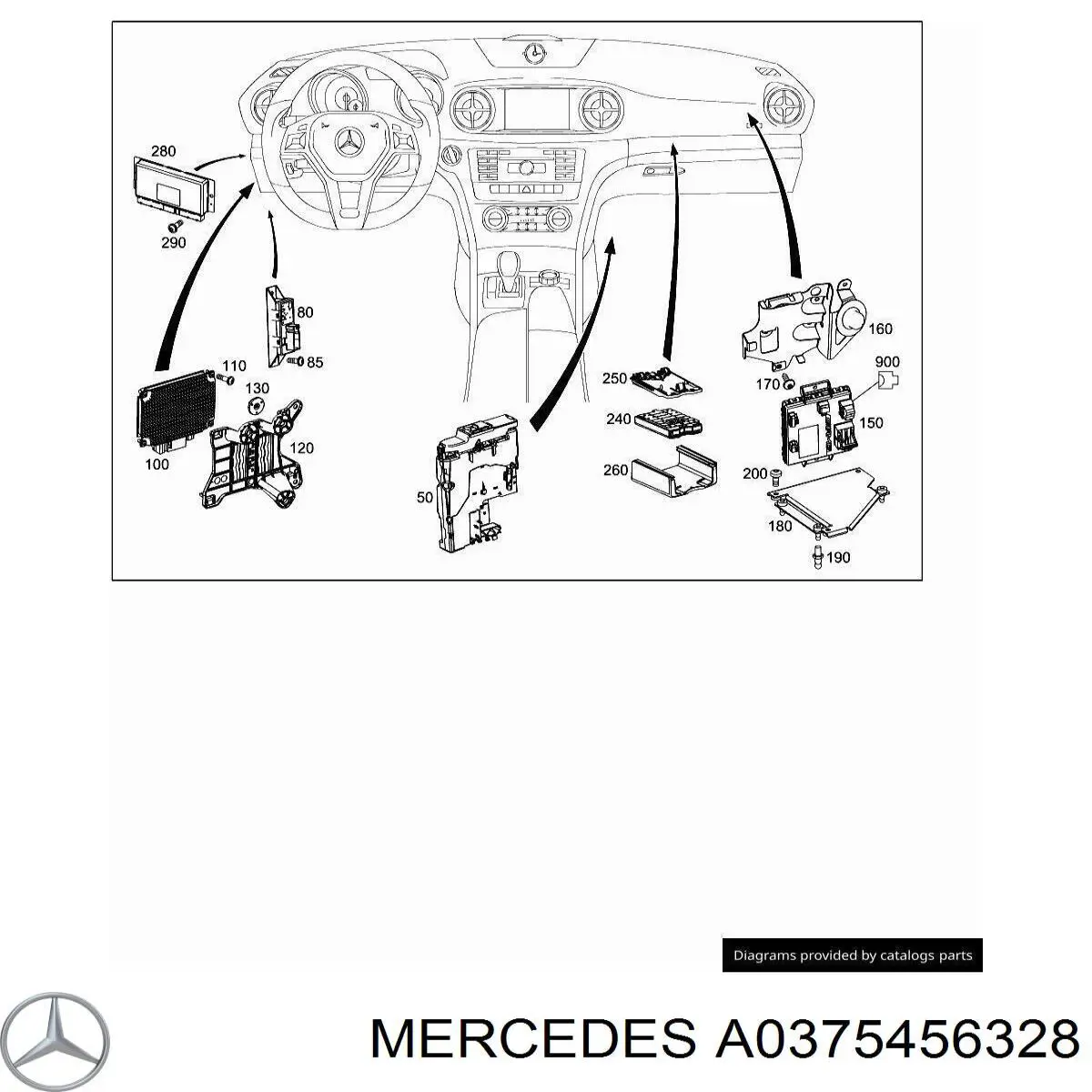  Mercedes A0375456328 ціна, від 6.33 USD