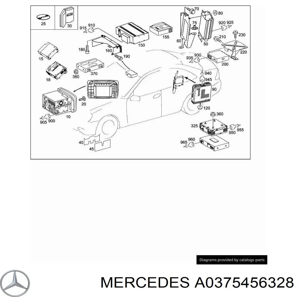 Купити A0375456328 Mercedes 
