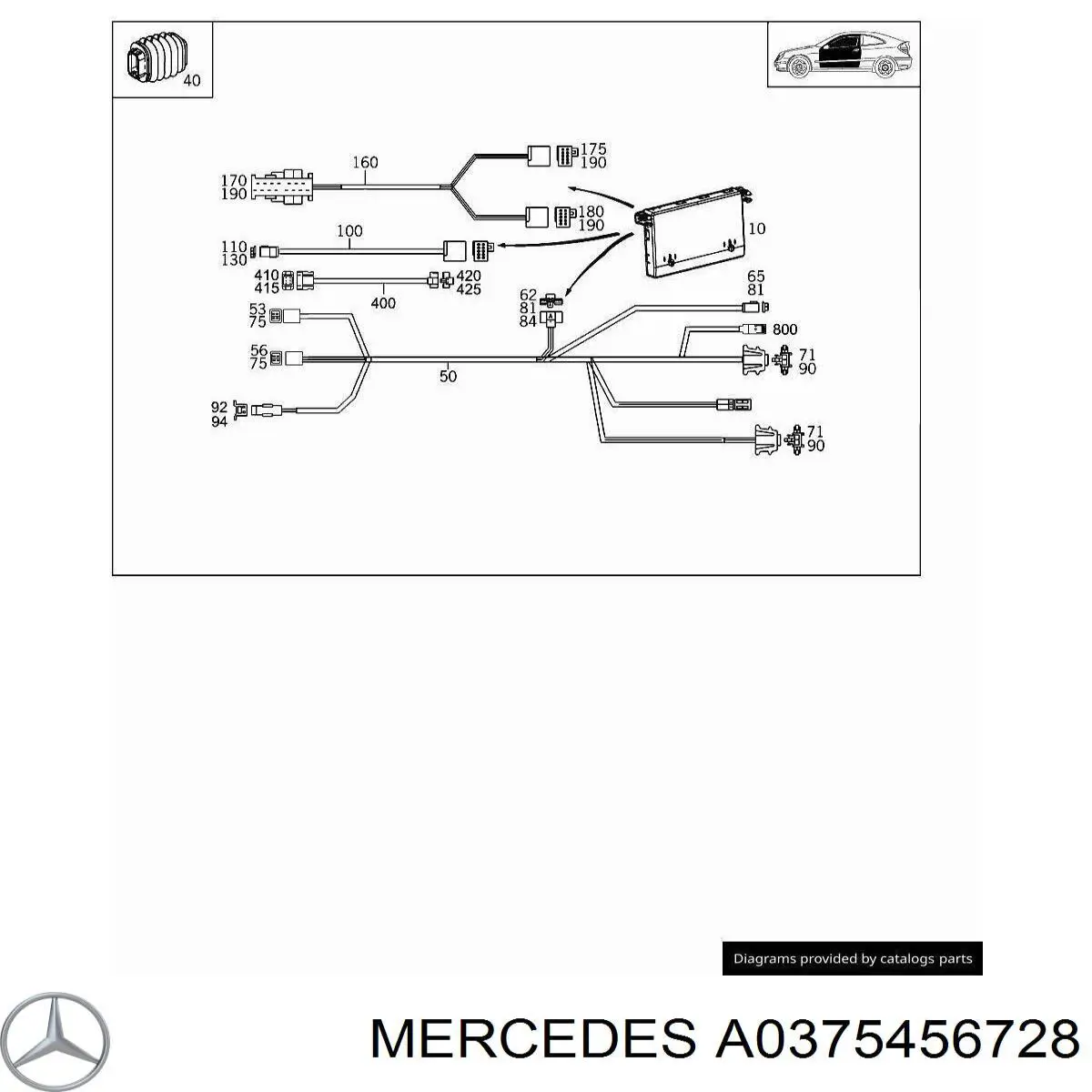 Купити A0375456728 Mercedes 