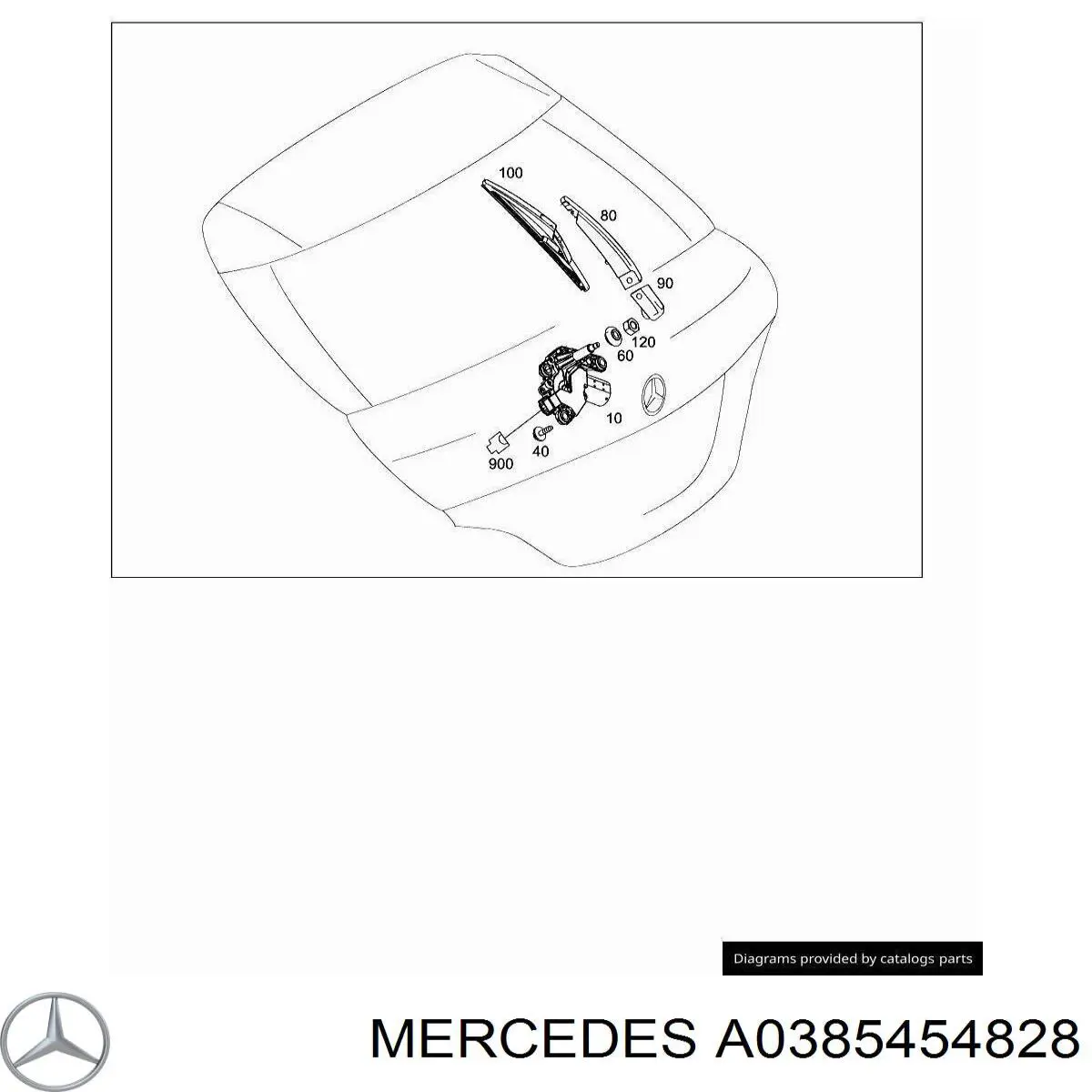Купити A0385454828 Mercedes 