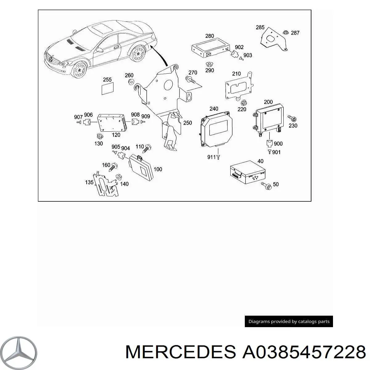 Купити A0385457228 Mercedes 