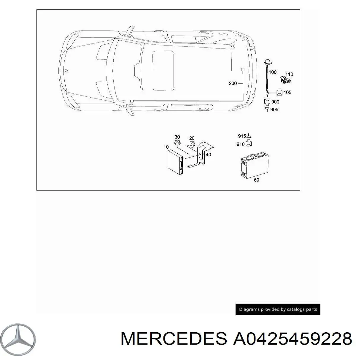 Купити A0425459228 Mercedes 