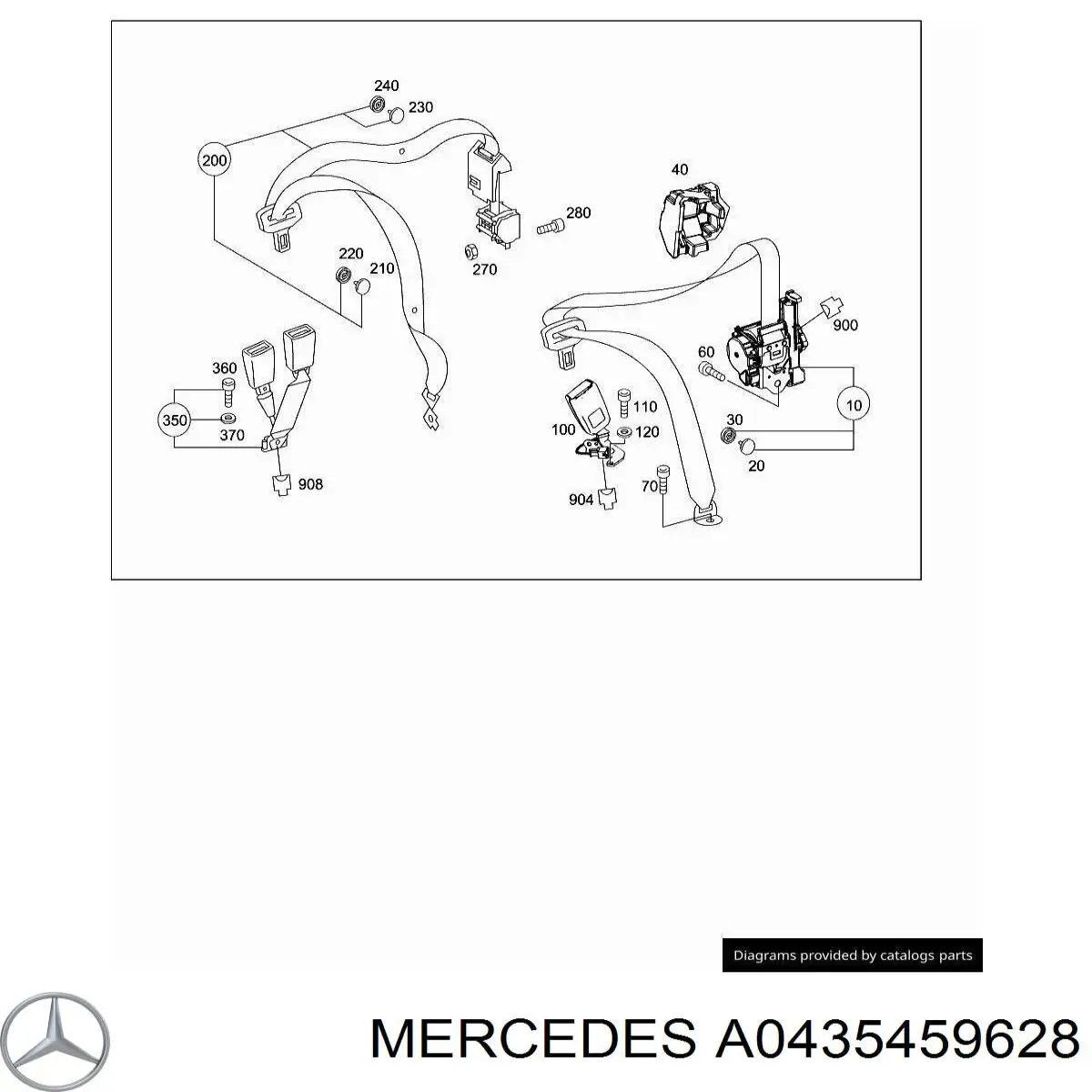  A0435459628 Mercedes