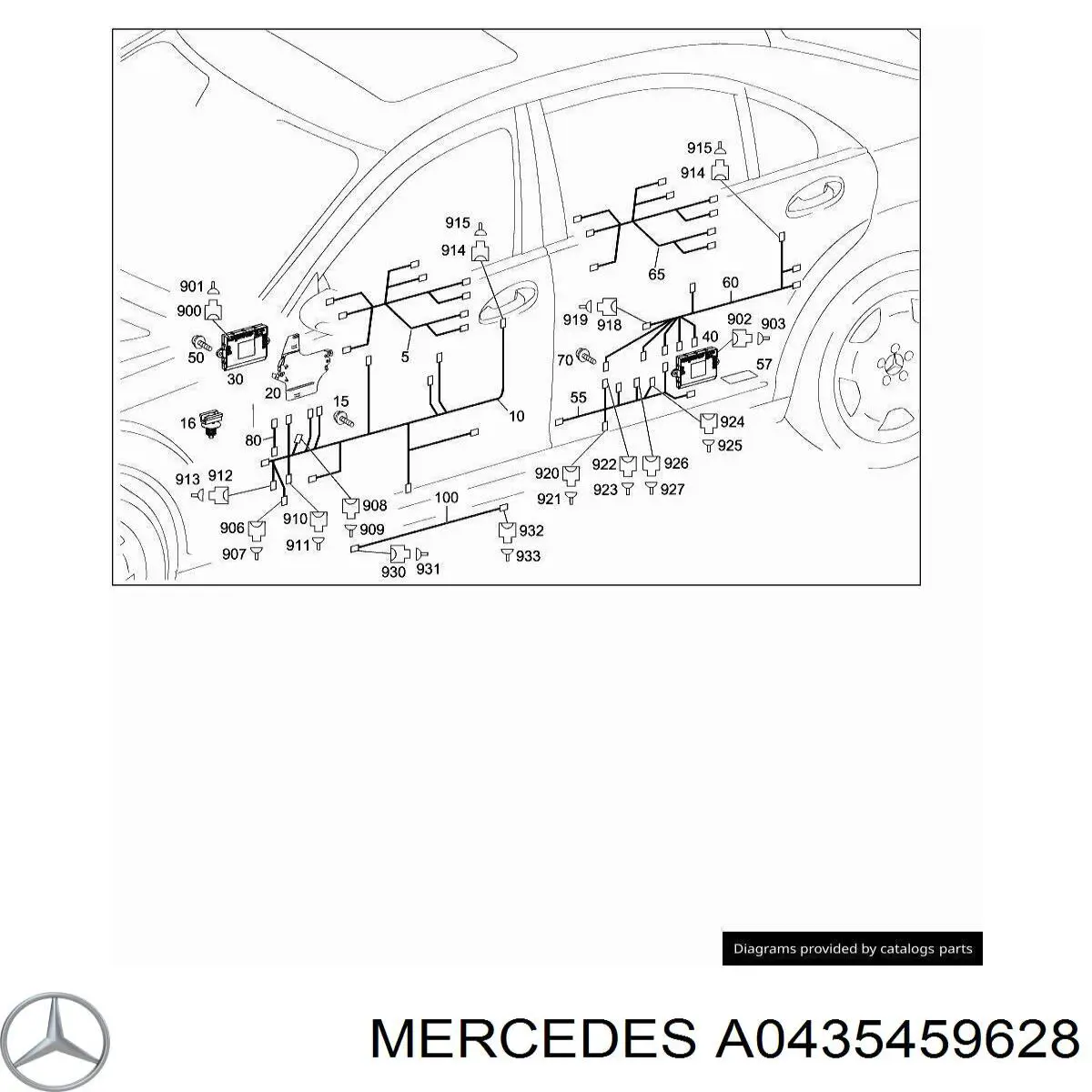  Mercedes A0435459628 ціна, від 1.27 USD
