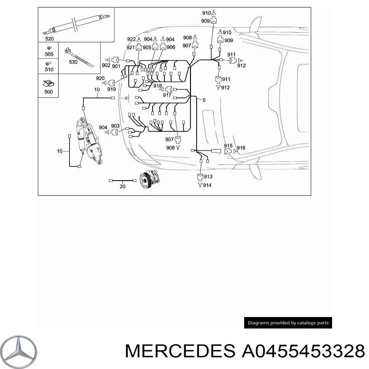 A0455453328 Mercedes 