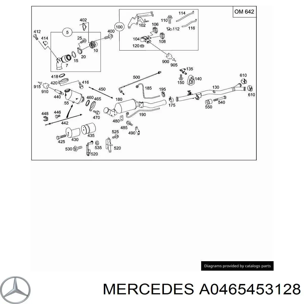  0465453128 Mercedes