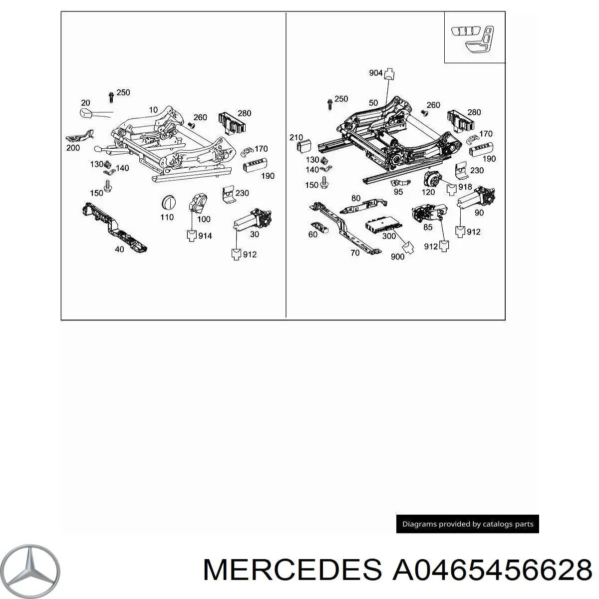 A0465456628 Mercedes 