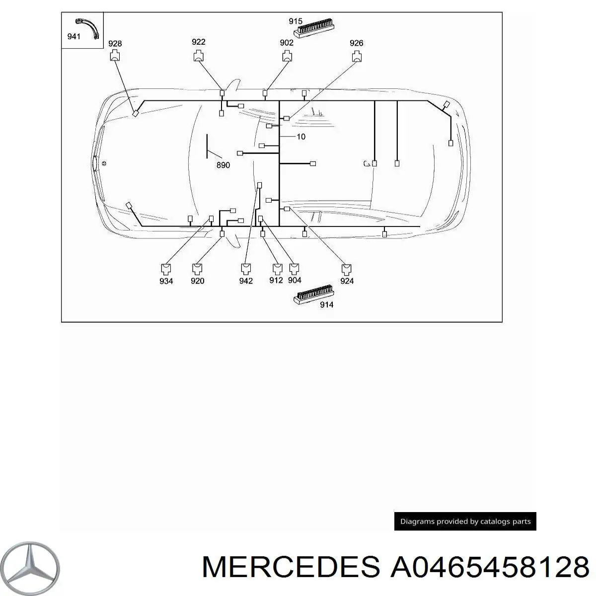 A0465458128 Mercedes 