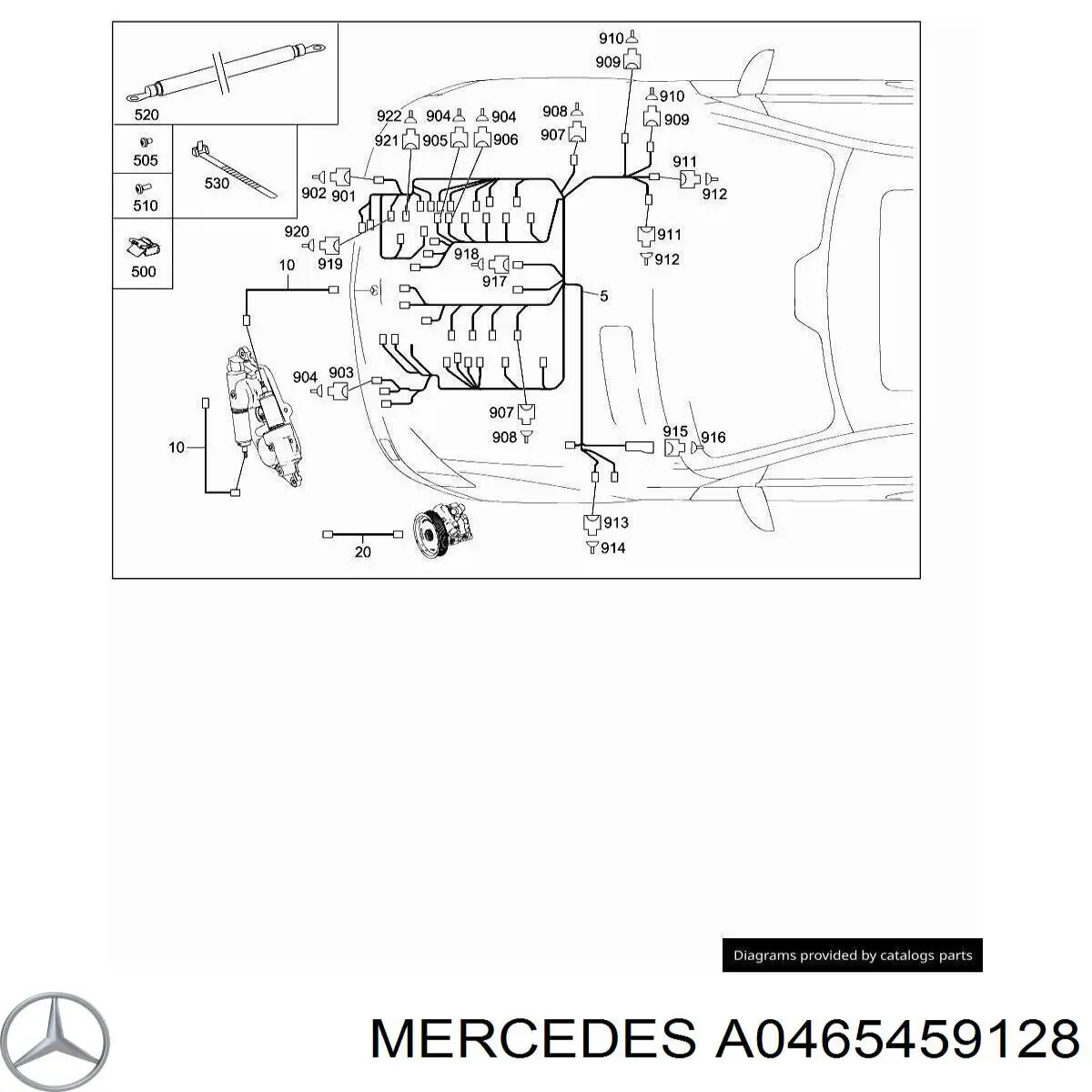 A0465459128 Mercedes 