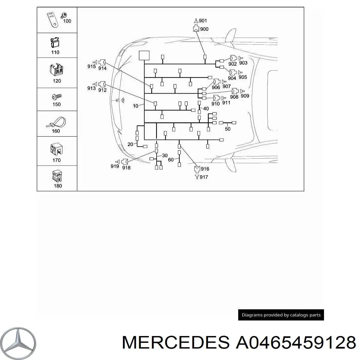  Mercedes A0465459128 ціна, від 4.56 USD