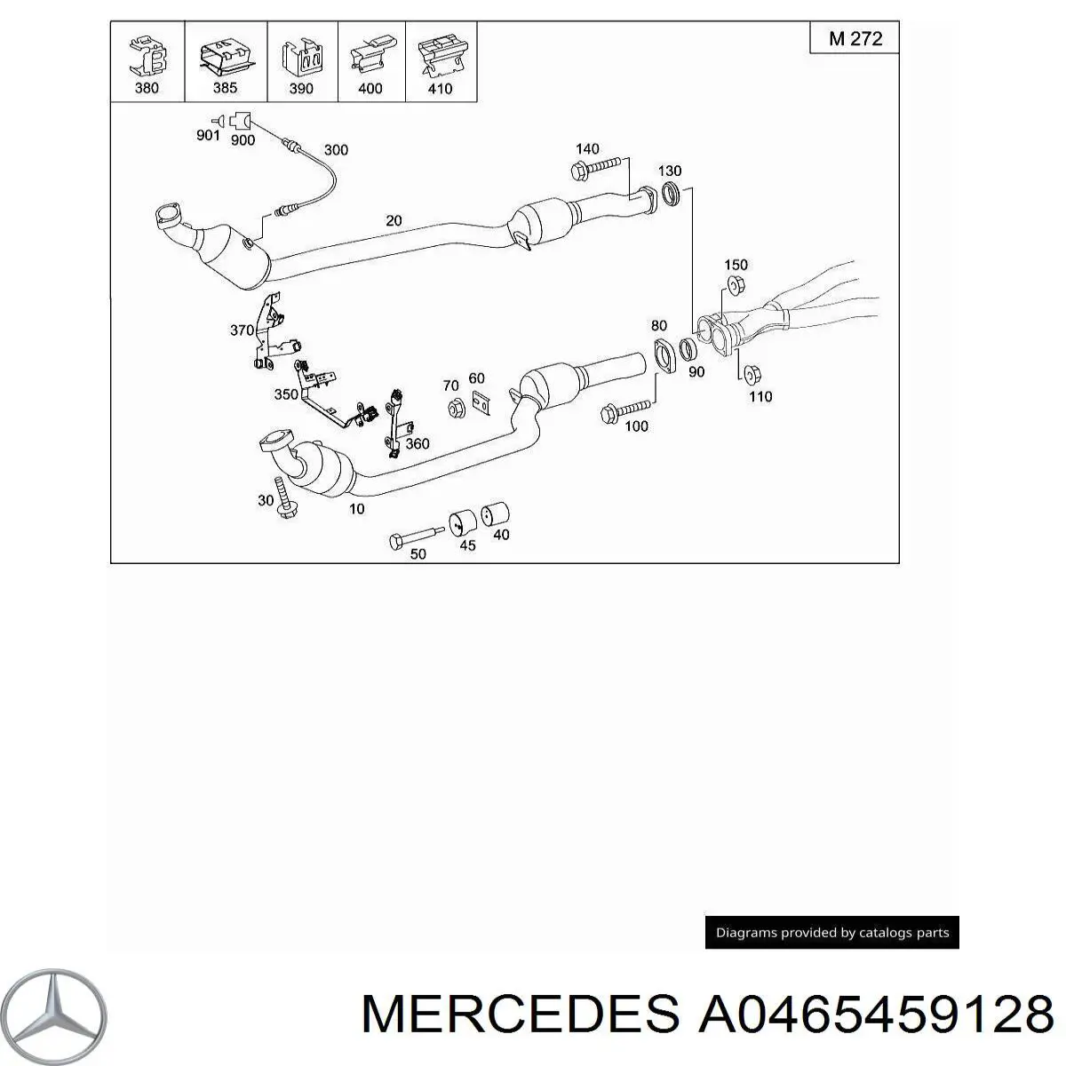 Купити A0465459128 Mercedes 