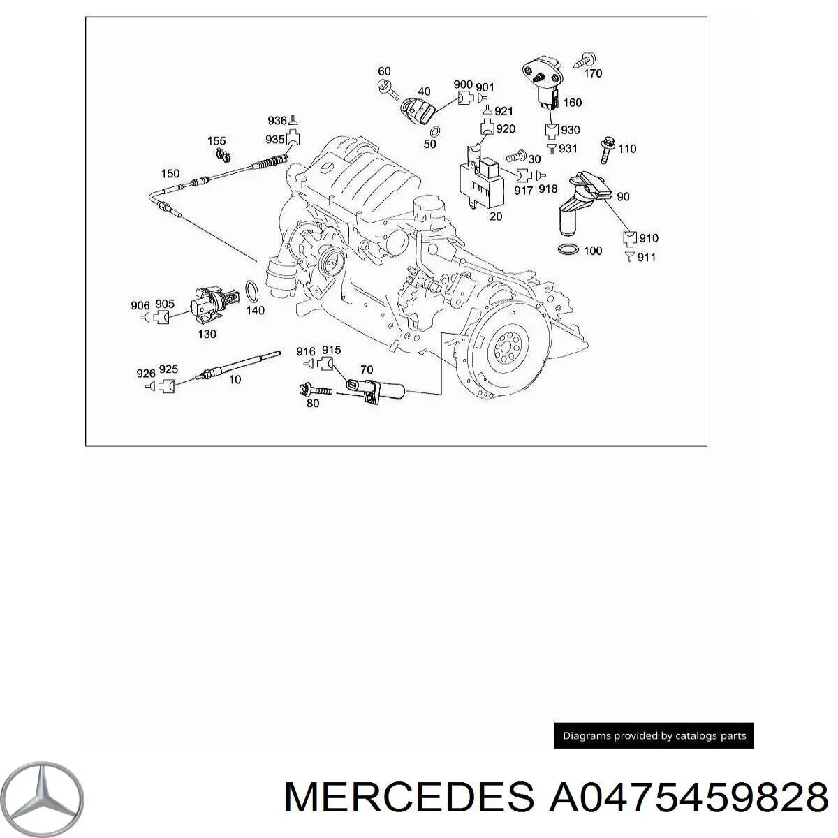 A0475459828 Mercedes 