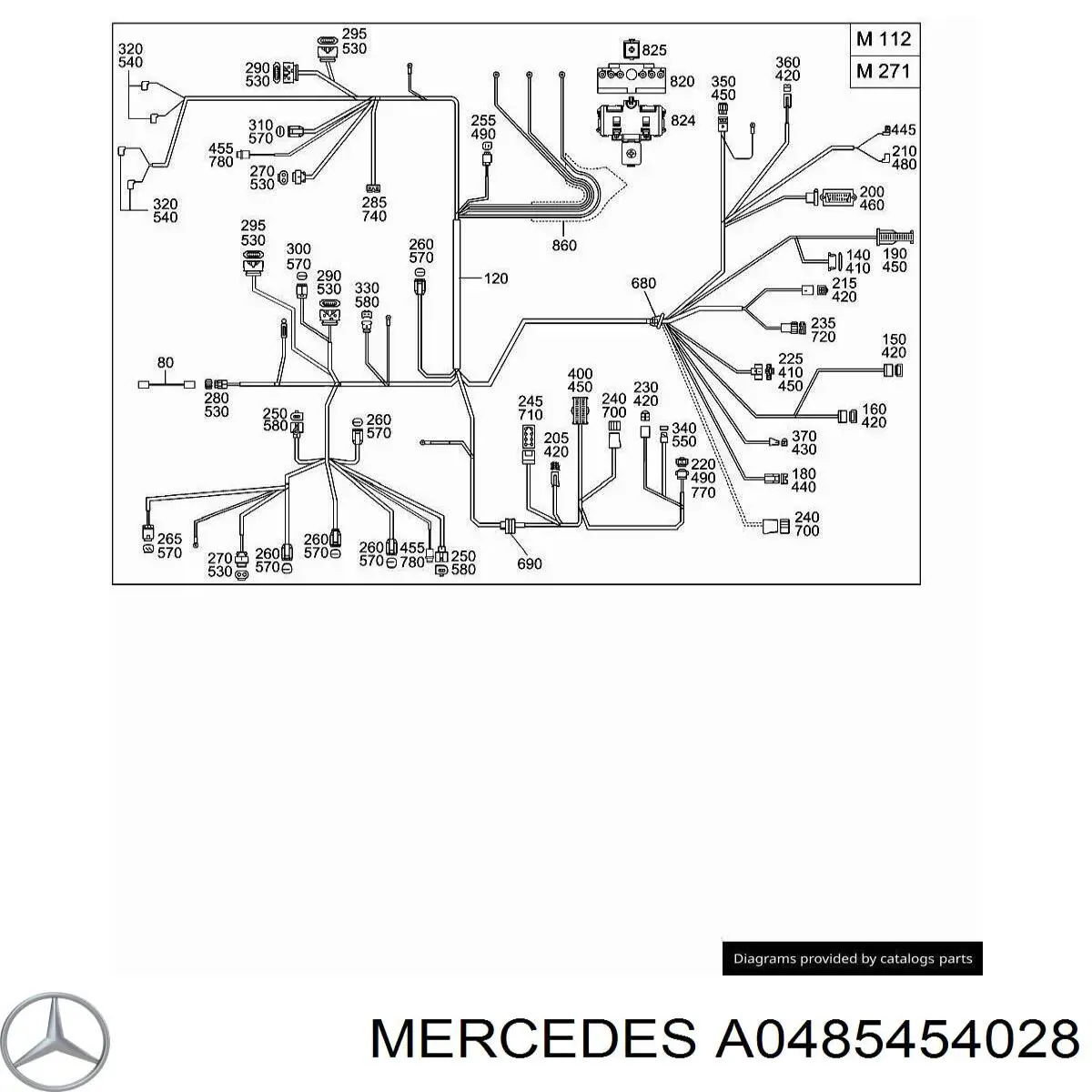  A0485454028 Mercedes