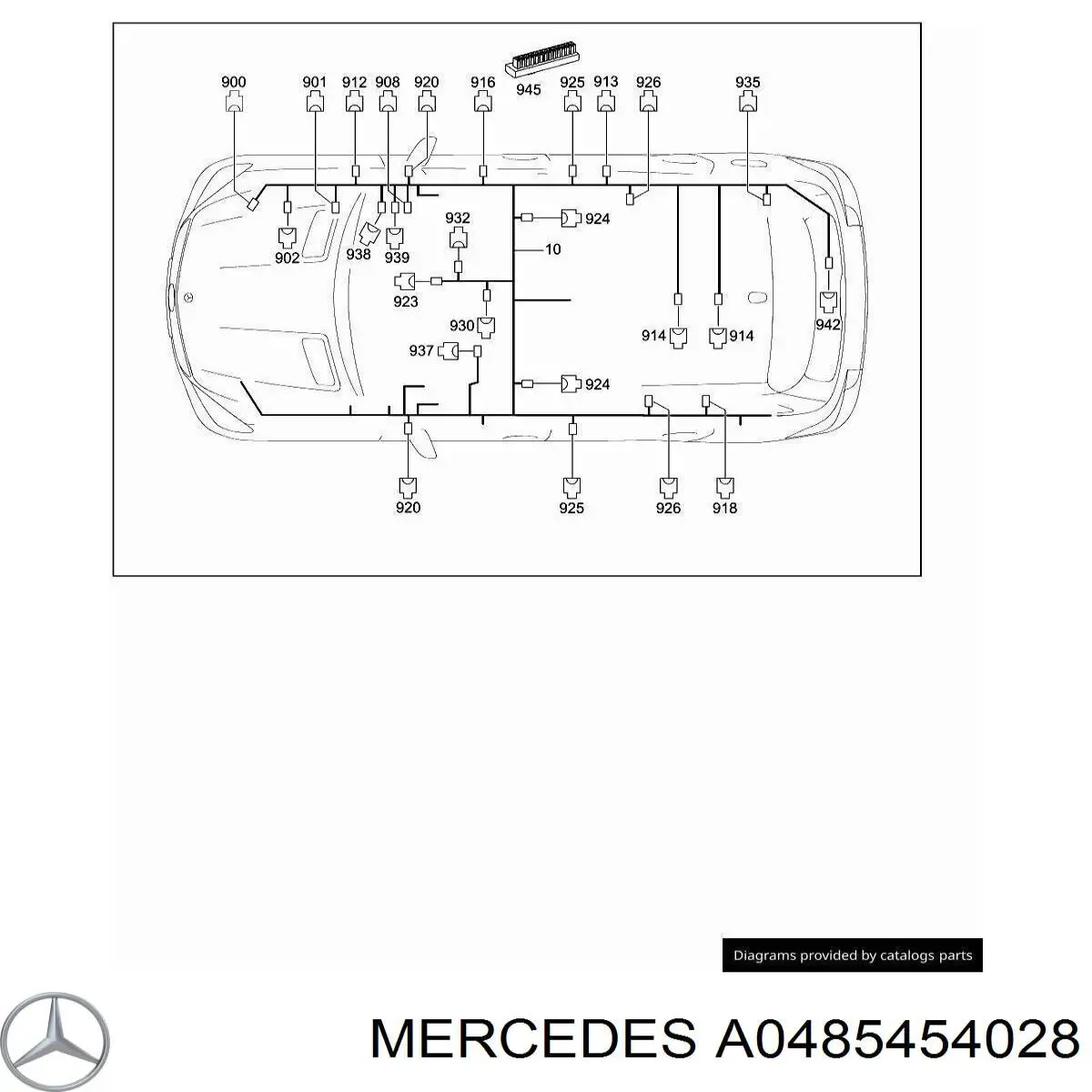 A0485454028 Mercedes 