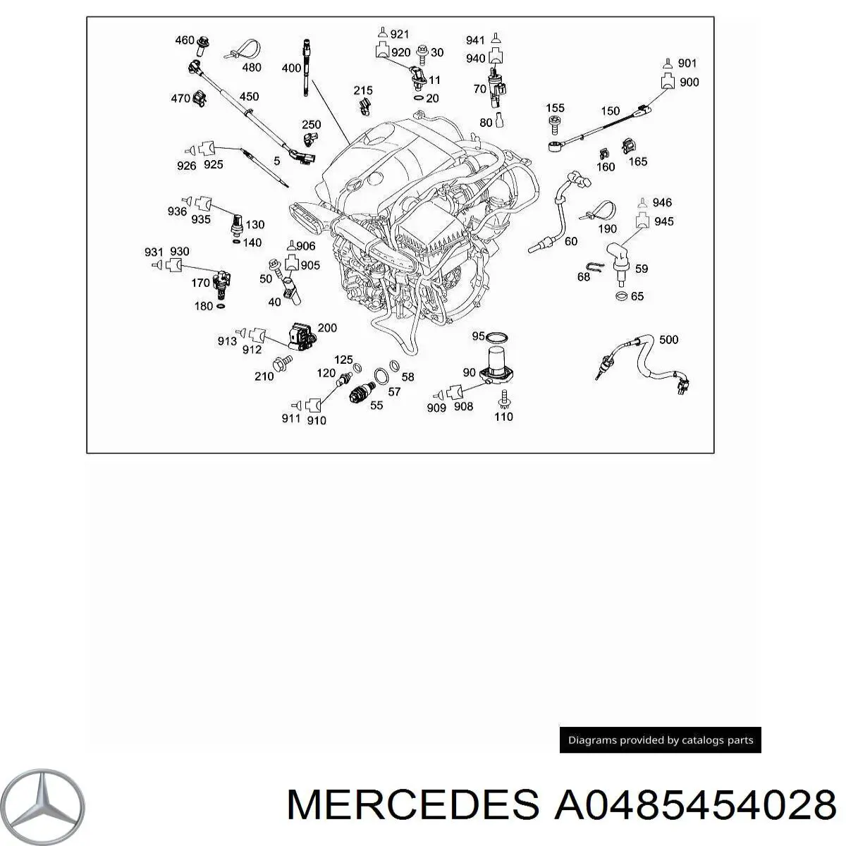  Mercedes A0485454028 ціна, від 5.07 USD