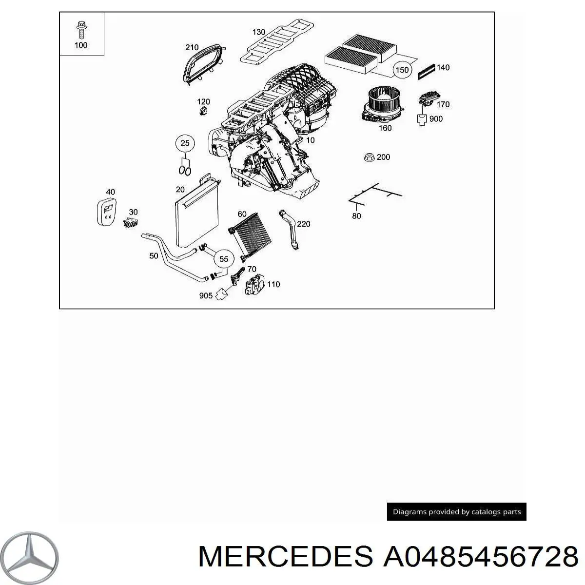 A0485456728 Mercedes 