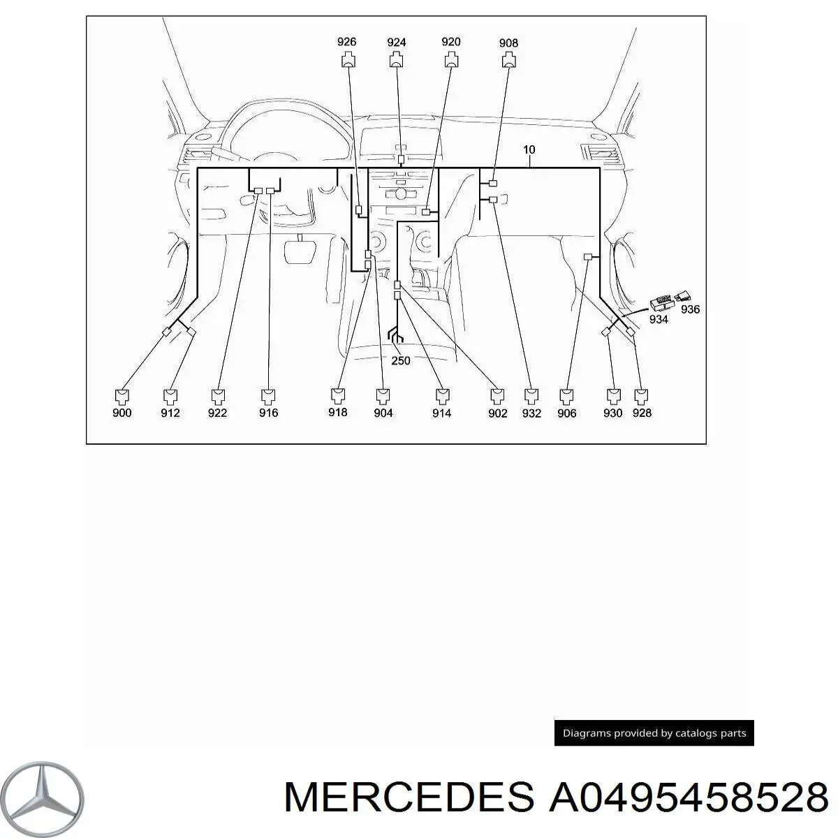 Купити A0495458528 Mercedes 