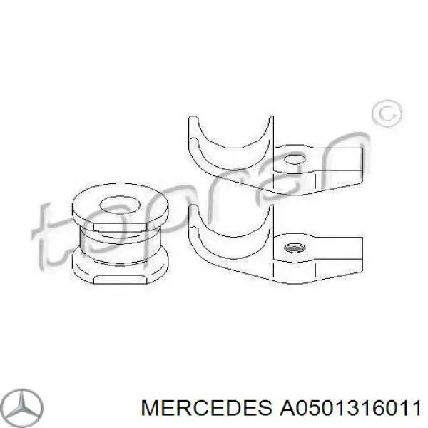 Подушка стабілізатора Mercedes A0501316011 ціна, від 3.45 USD