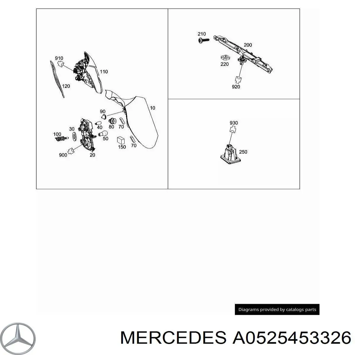  Mercedes A0525453326