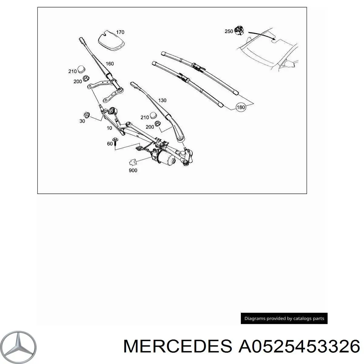 A0525453326 Mercedes 