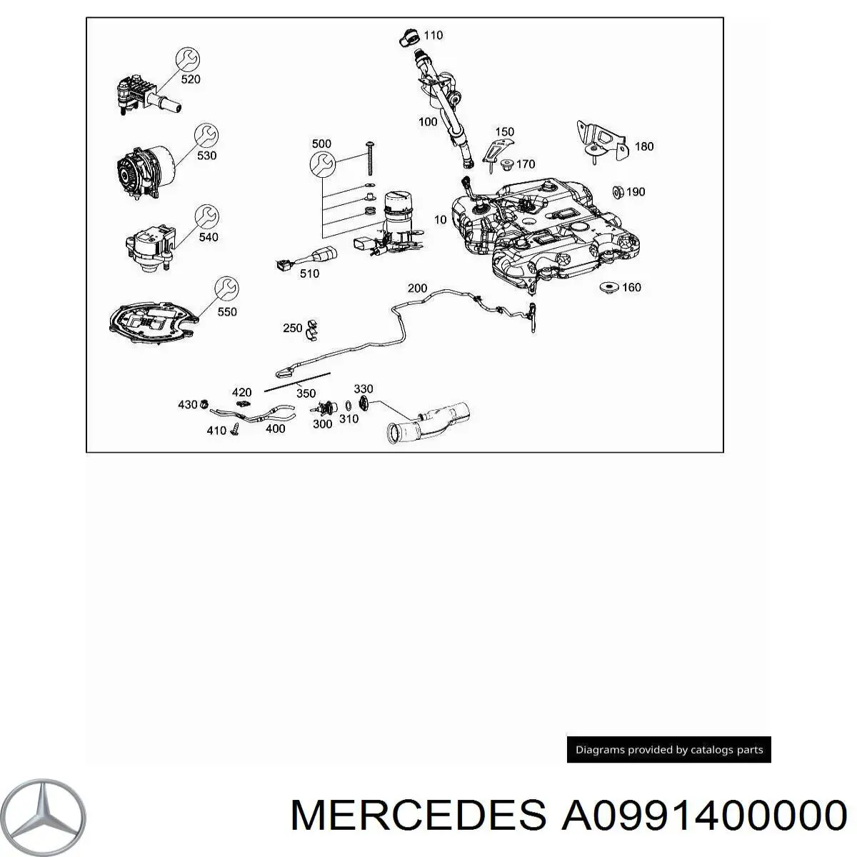  A0991400000 Mercedes