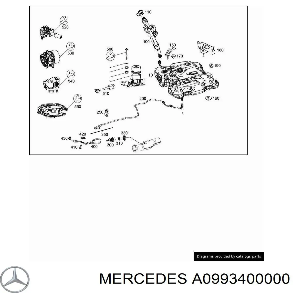 A0993400000 Mercedes 