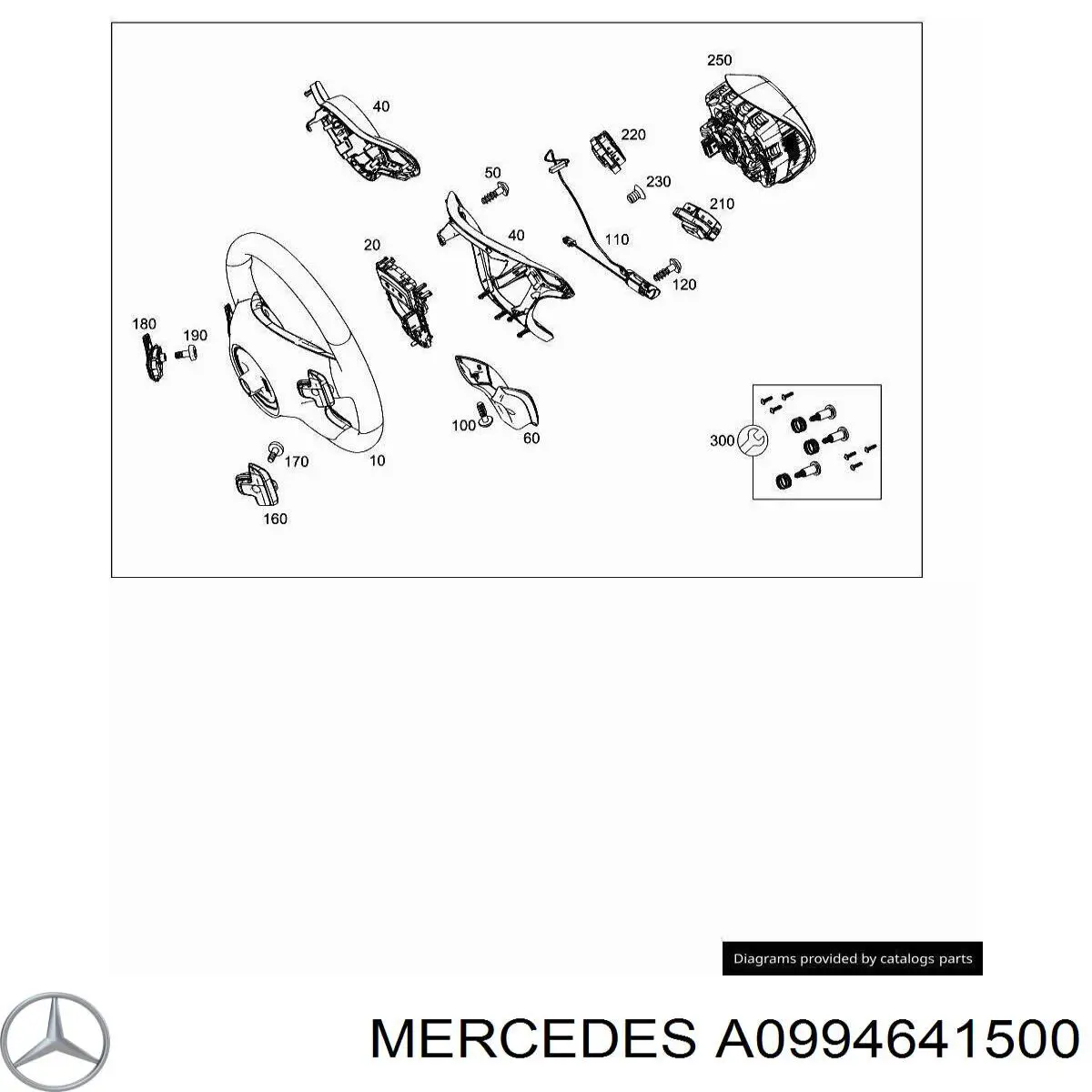  Mercedes A0994641500 ціна, від 45.15 USD