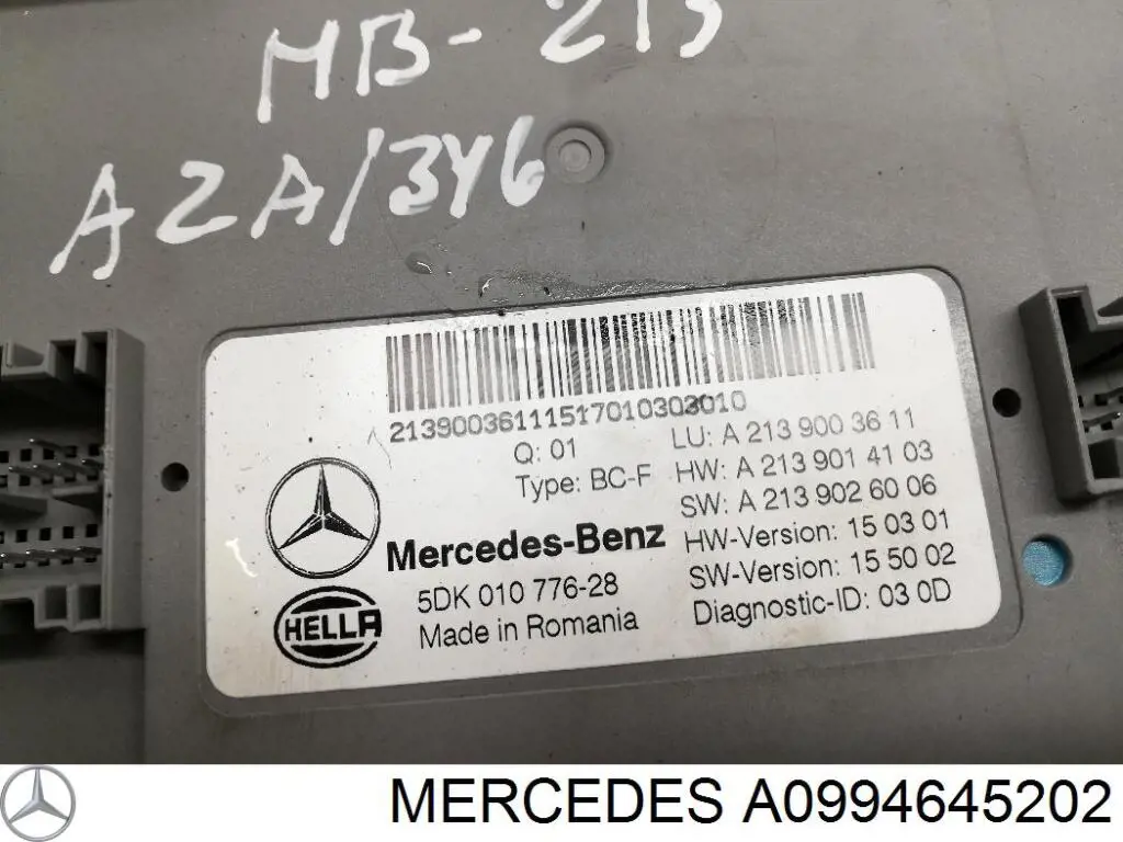  Mercedes A0994645202 ціна, від 102.56 USD