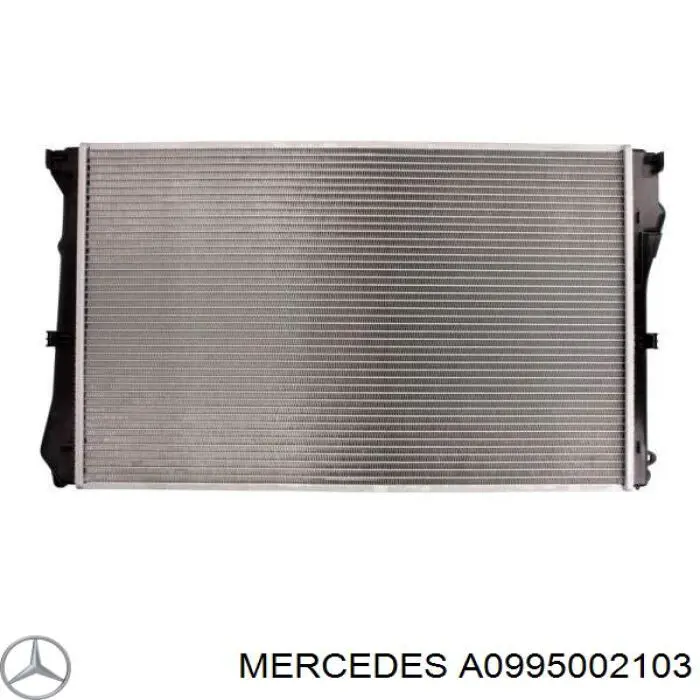 Радіатор основний Mercedes A0995002103 ціна, від 135.38 USD