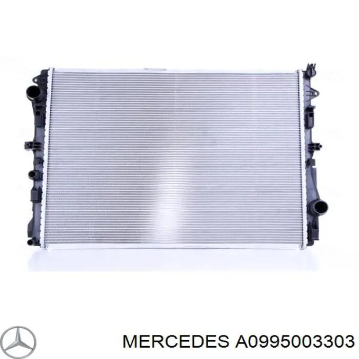 Радіатор основний Mercedes A0995003303 ціна, від 190.99 USD