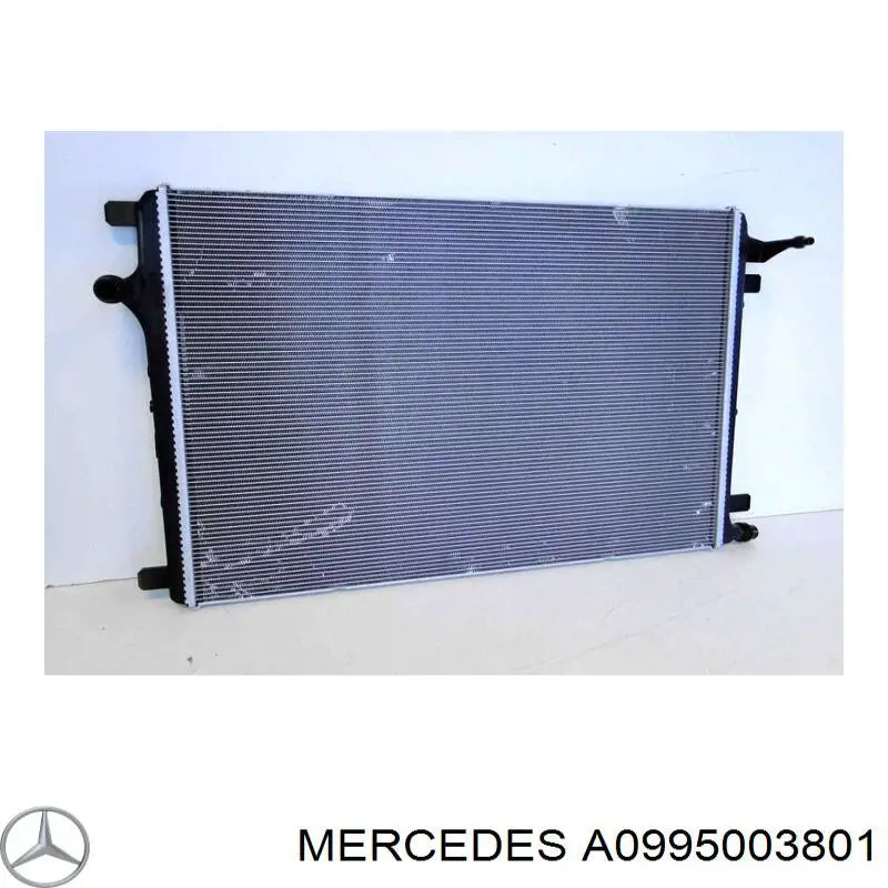 Купити A0995003801 Mercedes Радіатор охолодження, додатковий